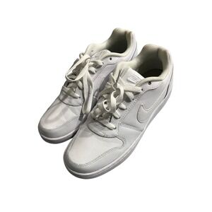 Nike Ebernon Low Women White Sneakers Shoes AQ1779-100 Size 9